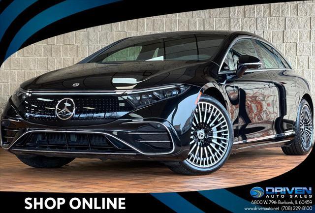 used 2022 Mercedes-Benz EQS 580 car, priced at $47,980