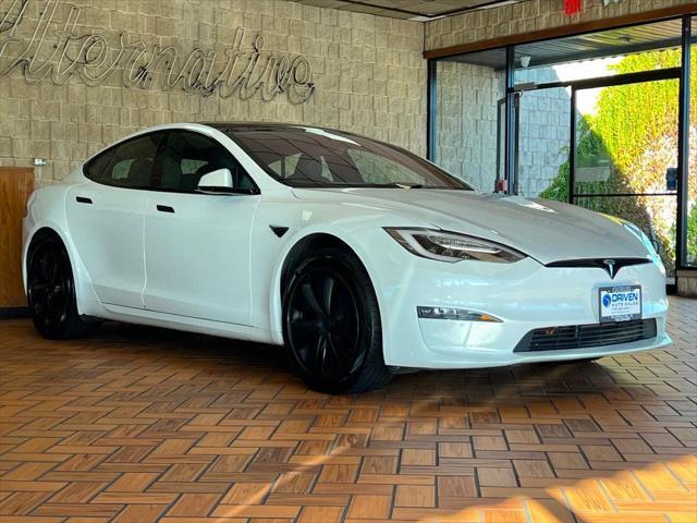 used 2021 Tesla Model S car, priced at $44,980