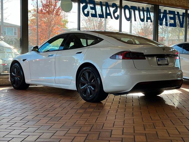 used 2021 Tesla Model S car, priced at $44,980