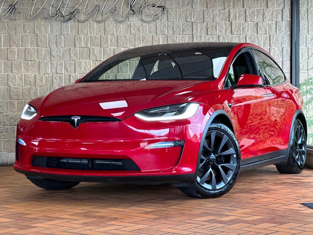 used 2022 Tesla Model X car, priced at $52,980