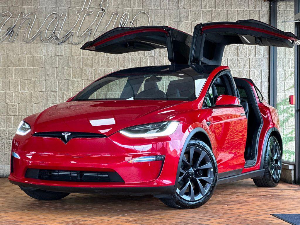 used 2022 Tesla Model X car, priced at $52,980