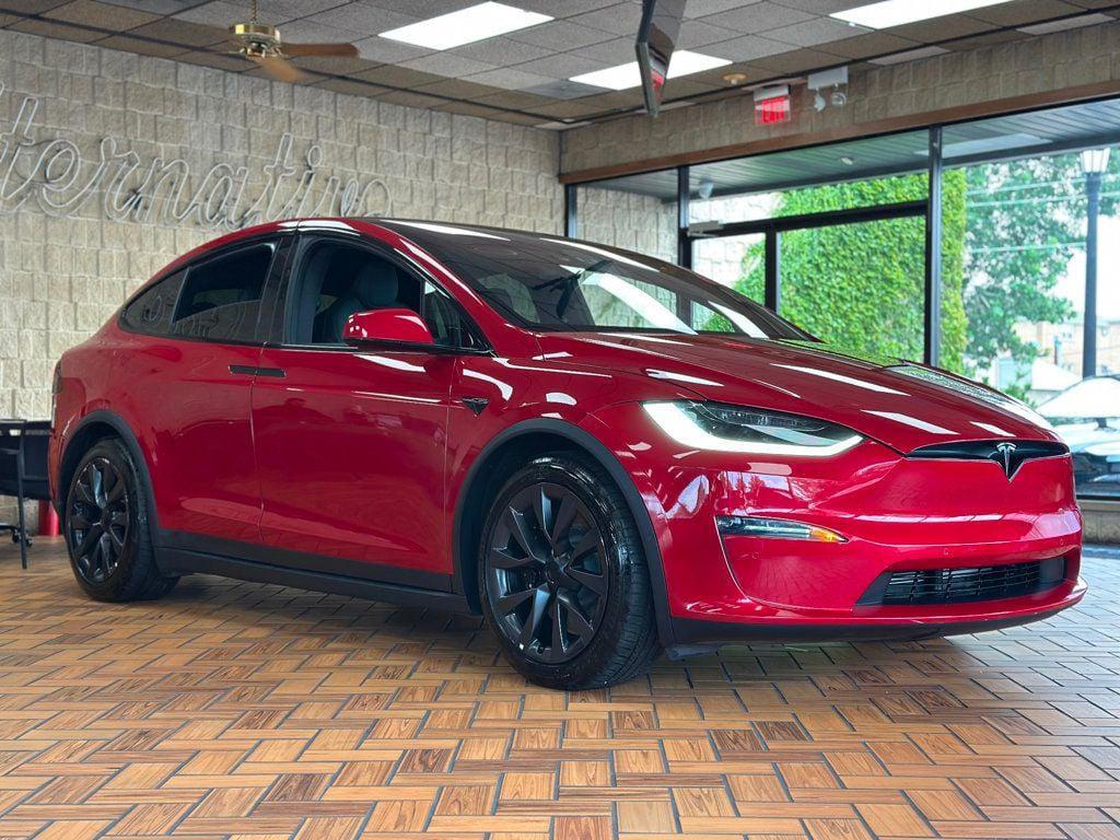 used 2022 Tesla Model X car, priced at $52,980