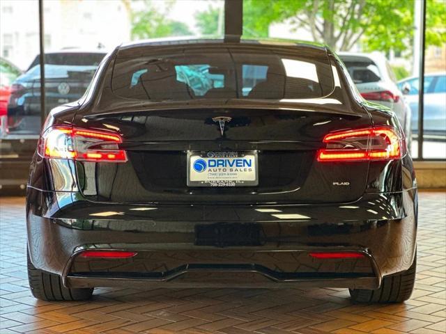 used 2021 Tesla Model S car, priced at $44,980