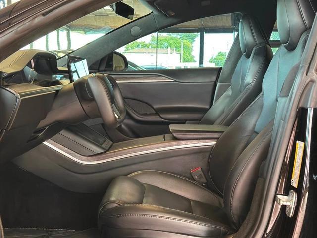 used 2021 Tesla Model S car, priced at $44,980