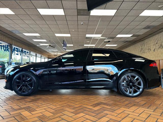 used 2021 Tesla Model S car, priced at $44,980