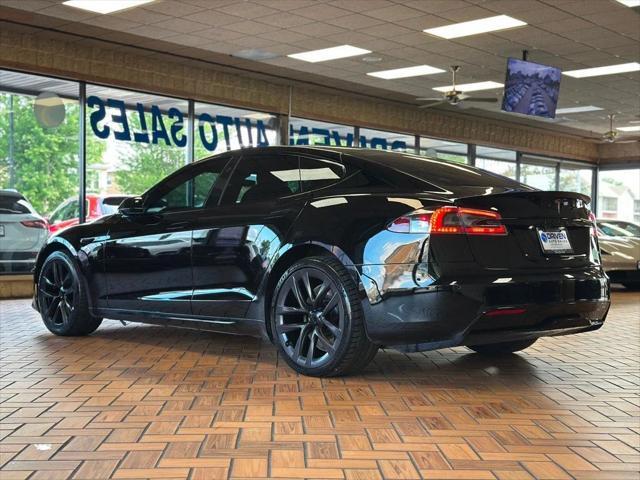 used 2021 Tesla Model S car, priced at $44,980