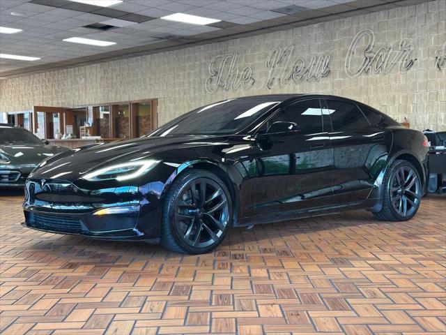 used 2021 Tesla Model S car, priced at $44,980