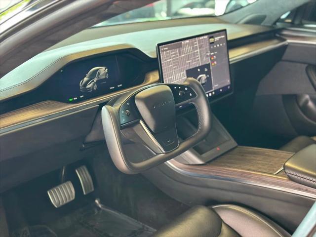 used 2021 Tesla Model S car, priced at $44,980