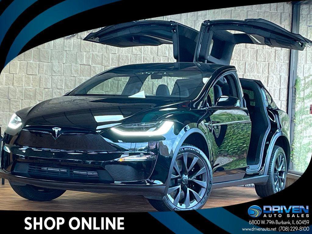 used 2022 Tesla Model X car, priced at $53,980