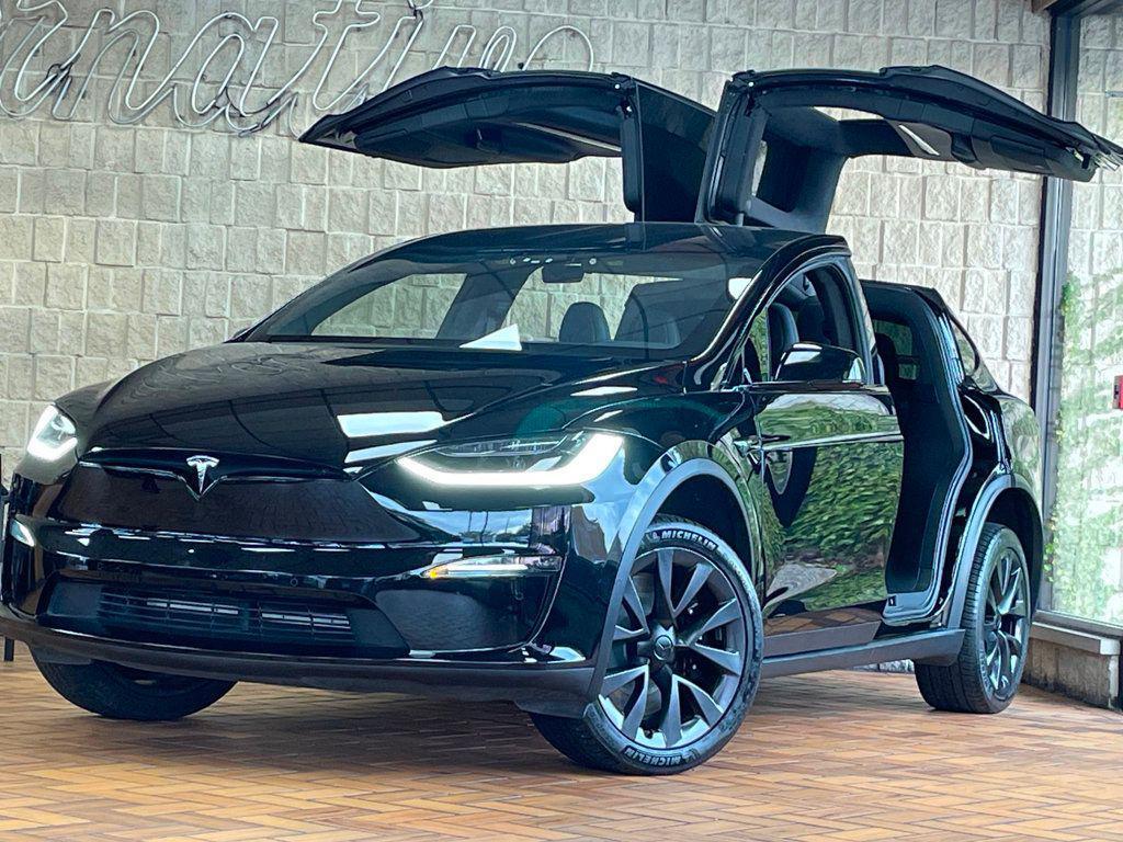 used 2022 Tesla Model X car, priced at $53,980