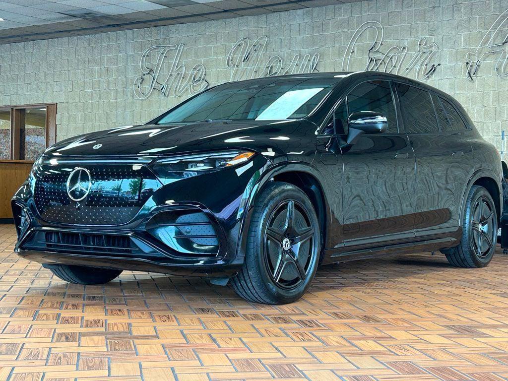 used 2023 Mercedes-Benz EQS 580 car, priced at $54,980