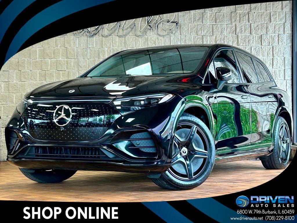 used 2023 Mercedes-Benz EQS 580 car, priced at $54,980