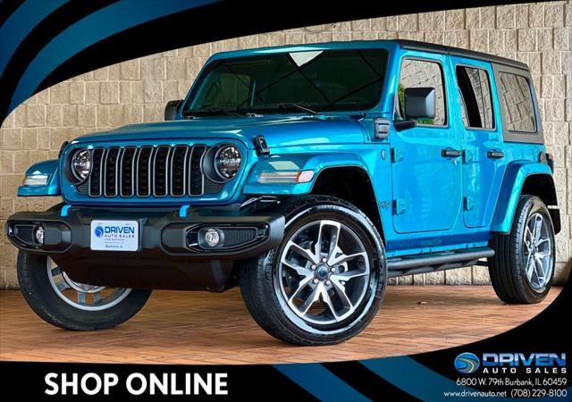 used 2024 Jeep Wrangler 4xe car, priced at $39,980