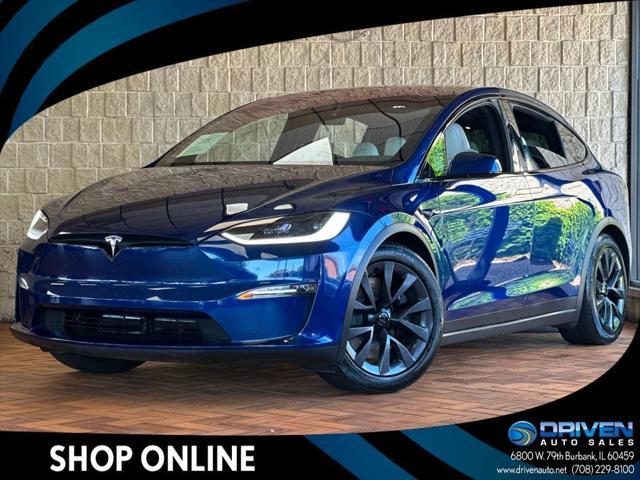 used 2023 Tesla Model X car, priced at $49,980