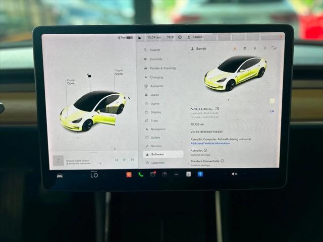 used 2018 Tesla Model 3 car, priced at $17,980