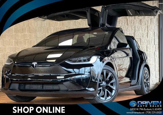 used 2022 Tesla Model X car, priced at $53,980