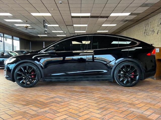 used 2018 Tesla Model X car, priced at $29,979