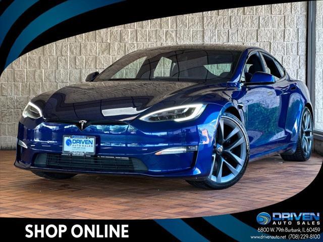 used 2021 Tesla Model S car, priced at $38,980