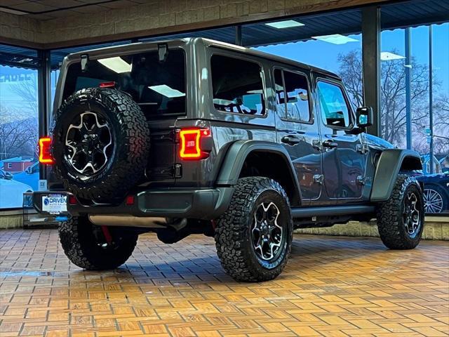 used 2021 Jeep Wrangler Unlimited 4xe car, priced at $33,980