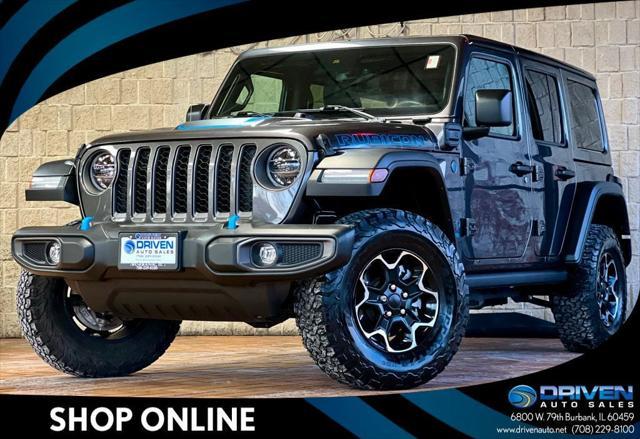 used 2021 Jeep Wrangler Unlimited 4xe car, priced at $33,980