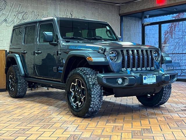 used 2021 Jeep Wrangler Unlimited 4xe car, priced at $33,980