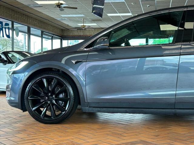 used 2021 Tesla Model X car, priced at $34,980