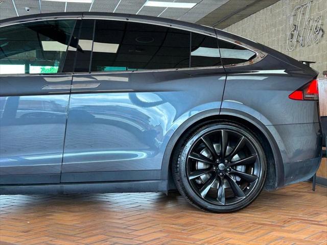 used 2021 Tesla Model X car, priced at $34,980