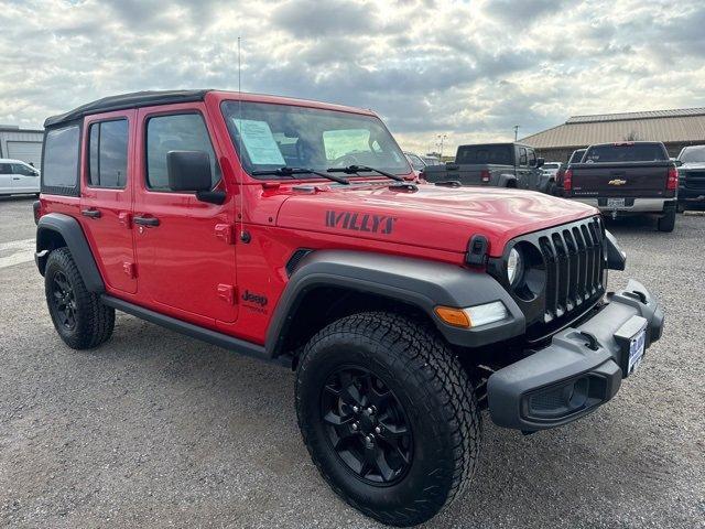 used 2022 Jeep Wrangler Unlimited car, priced at $29,700