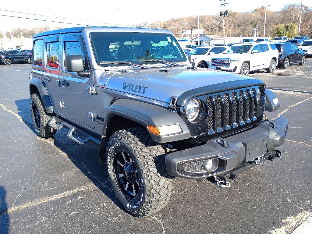 used 2021 Jeep Wrangler Unlimited car, priced at $33,995