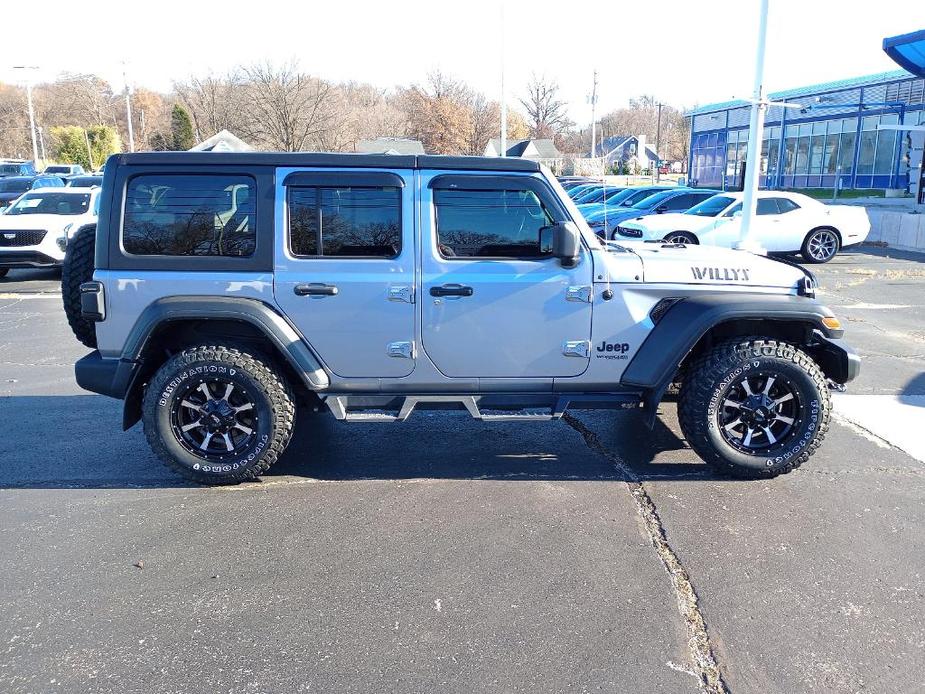 used 2021 Jeep Wrangler Unlimited car, priced at $33,995