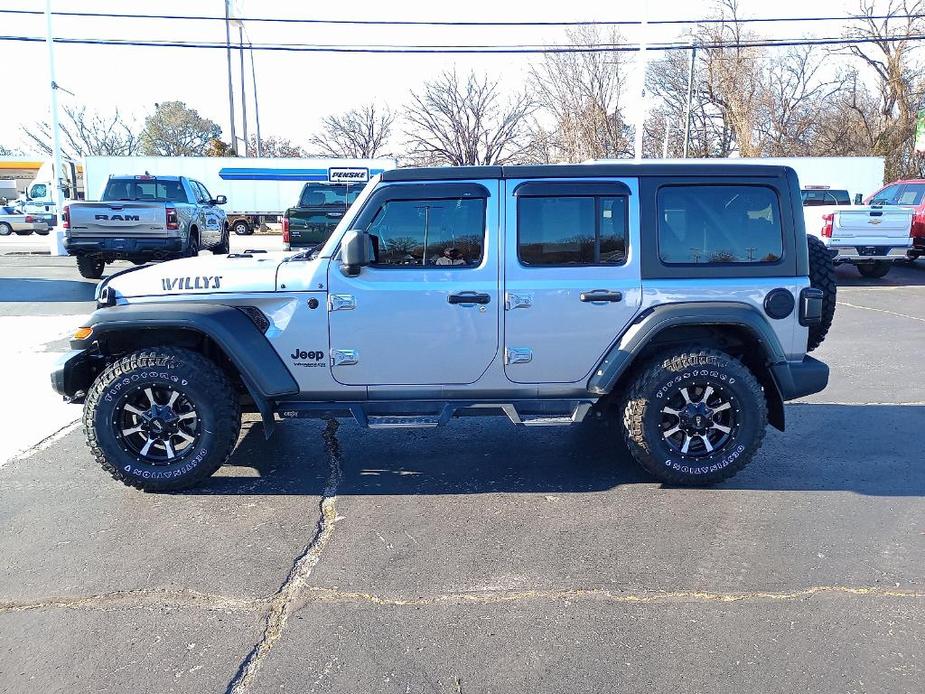 used 2021 Jeep Wrangler Unlimited car, priced at $33,995