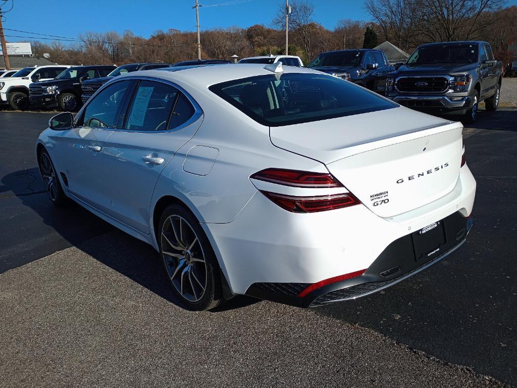 used 2022 Genesis G70 car, priced at $30,595