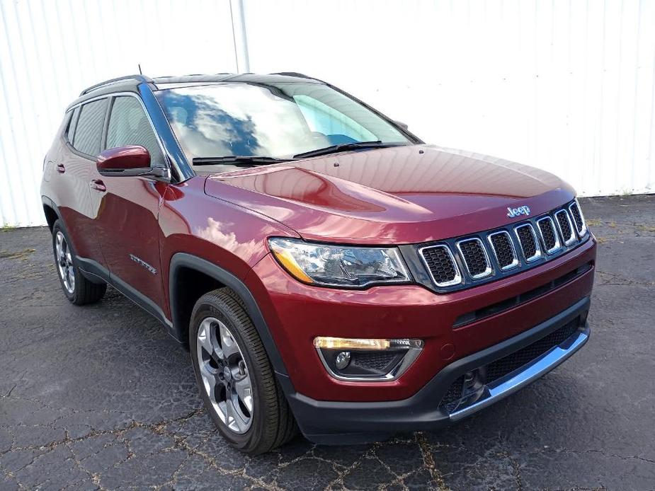 used 2021 Jeep Compass car, priced at $24,990