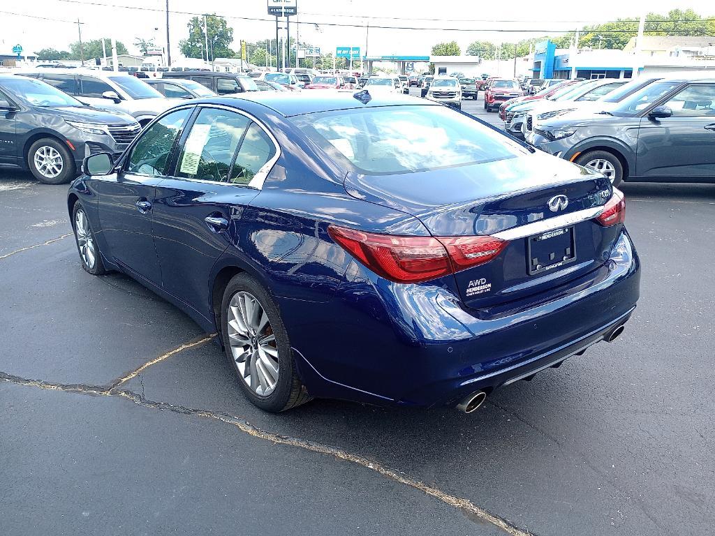 used 2022 INFINITI Q50 car, priced at $31,995