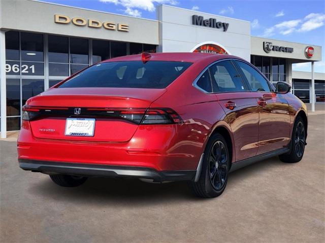 used 2023 Honda Accord car, priced at $27,709