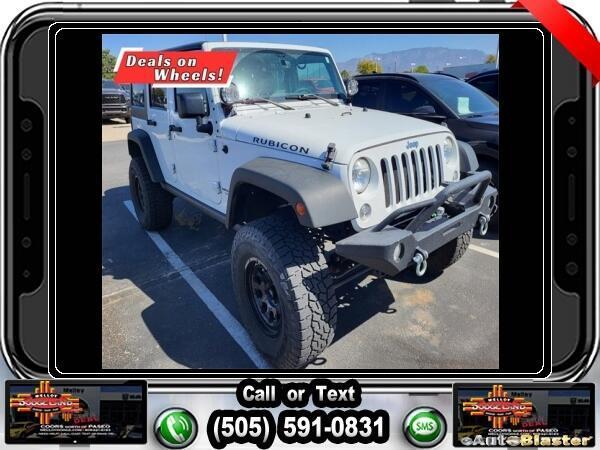 used 2015 Jeep Wrangler Unlimited car, priced at $16,798