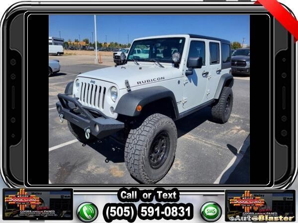 used 2015 Jeep Wrangler Unlimited car, priced at $19,437