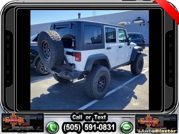 used 2015 Jeep Wrangler Unlimited car, priced at $16,798