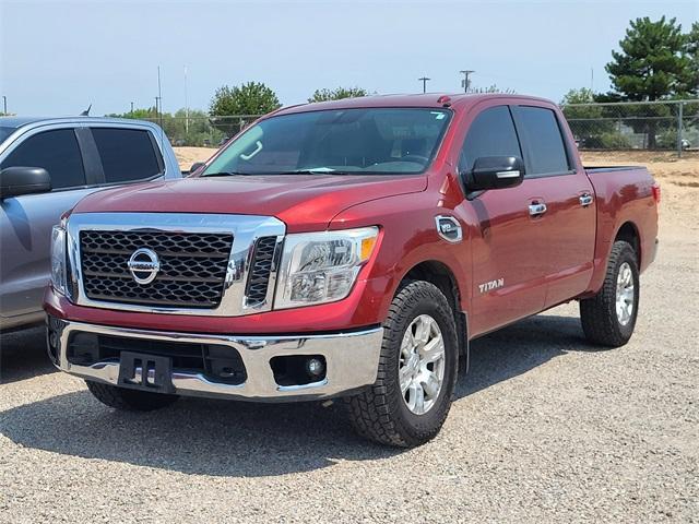 used 2017 Nissan Titan car, priced at $21,638