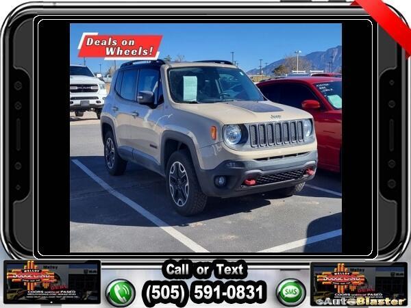 used 2016 Jeep Renegade car, priced at $15,566