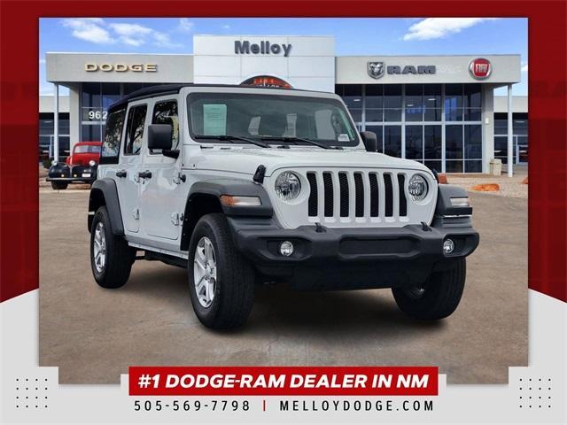 used 2021 Jeep Wrangler Unlimited car, priced at $28,951