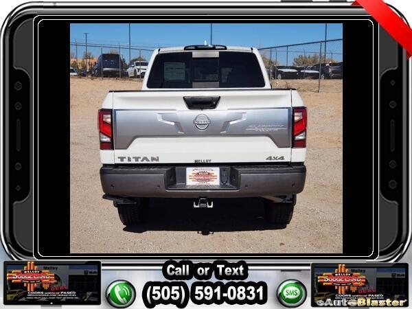 used 2023 Nissan Titan car, priced at $44,283