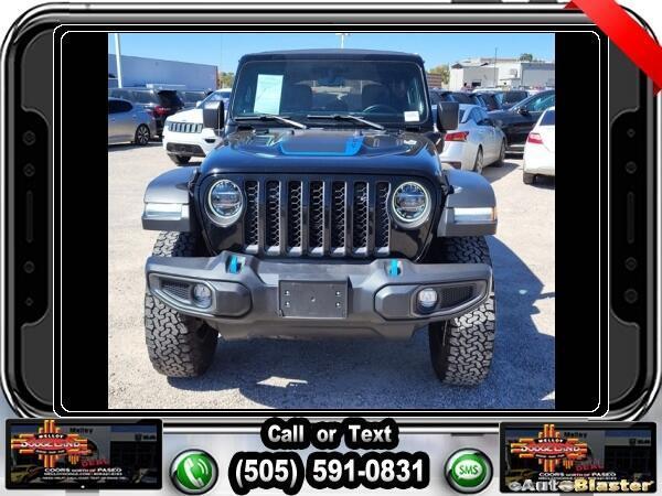 used 2021 Jeep Wrangler Unlimited 4xe car, priced at $35,472