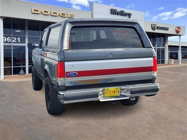 used 1990 Ford Bronco car