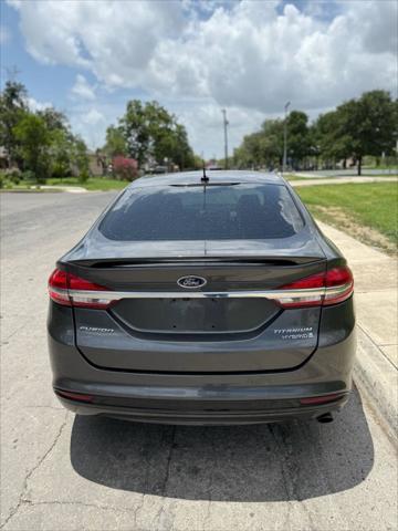 used 2018 Ford Fusion Hybrid car, priced at $8,995