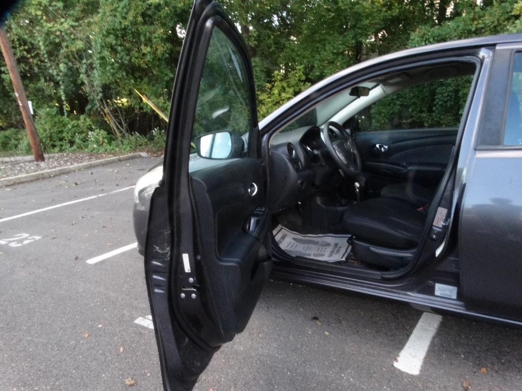 used 2015 Nissan Versa car, priced at $4,595