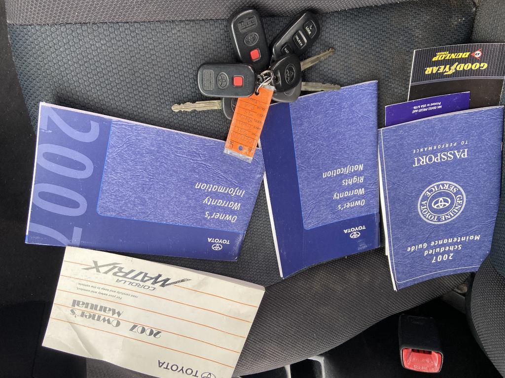 used 2007 Toyota Matrix car, priced at $2,995