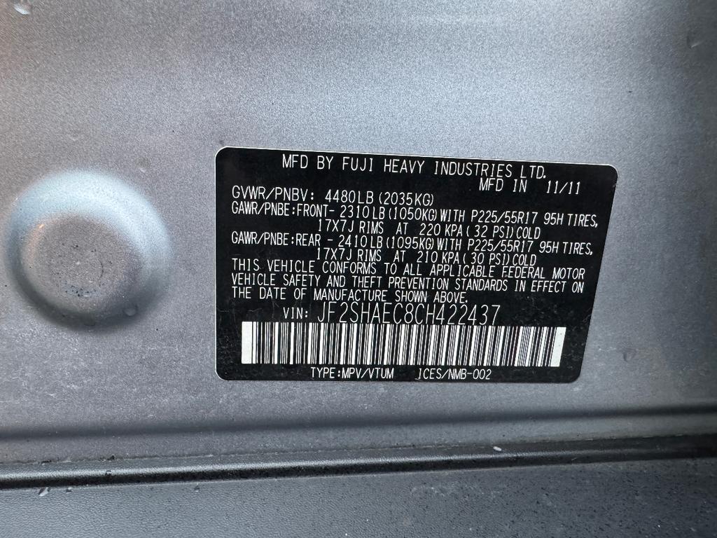 used 2012 Subaru Forester car, priced at $3,595