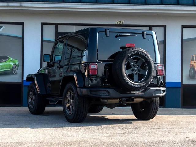 used 2018 Jeep Wrangler JK car, priced at $21,744