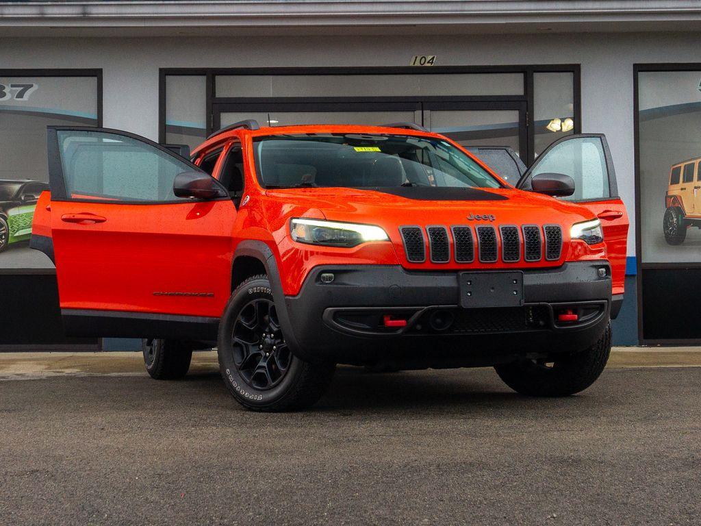used 2021 Jeep Cherokee car, priced at $26,944
